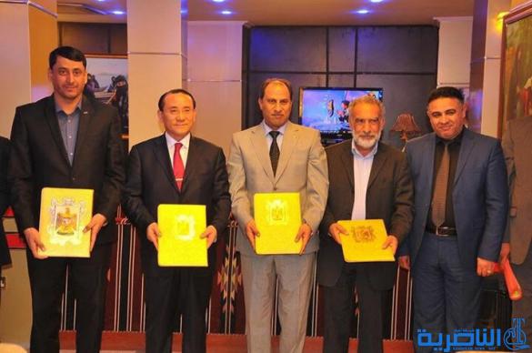  ذي قار ... توقع اليوم اتفاق شراكة مع اكبر گروب للشركات الكورية الجنوبية.