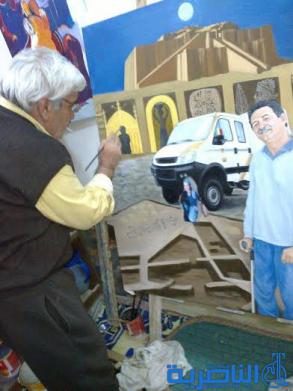 الفنان التشكيلي كامل الموسوي في لقاء خاص