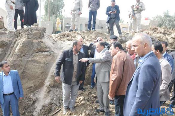محافظ ذي قار يوجه باعداد خطة مشاريع بنحو 500 مليار دينار لتنفيذها ضمن خطة وزارة الموارد المائية الخاصة بالمحافظة