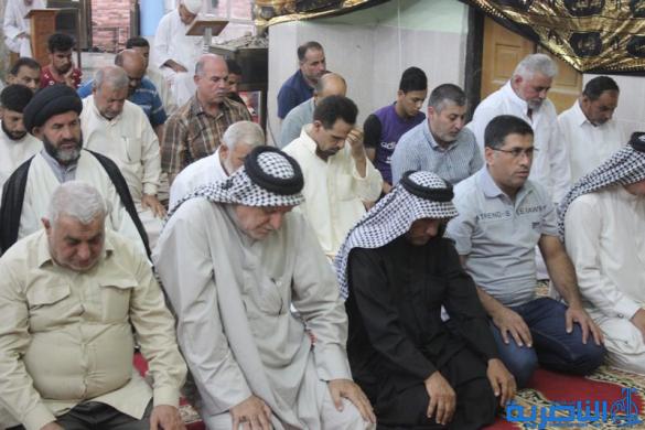 بالصور:صلاة الجمعة في مدينة الناصرية 