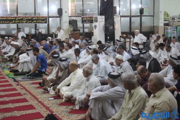بالصور:صلاة الجمعة في مدينة الناصرية 