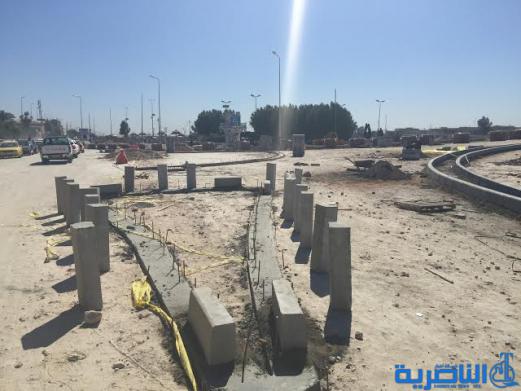  بالصور : اكتمال اول الجسور المعلقة فوق فرات الناصرية