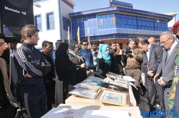محافظ ذي قار يفتتح المعرض السنوي الاول لجامعة ذي قار ، ويؤكد على اهمية تفعيل دور الجامعة في المجتمع
