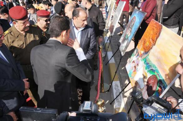 محافظ ذي قار يفتتح المعرض السنوي الاول لجامعة ذي قار ، ويؤكد على اهمية تفعيل دور الجامعة في المجتمع