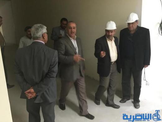 رجال الاعمال اطلعوا على سير أعمال المستشفى التركي المؤمل انجازه في حزيران المقبل