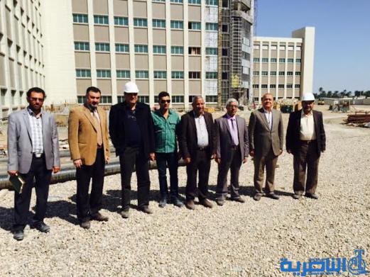 رجال الاعمال اطلعوا على سير أعمال المستشفى التركي المؤمل انجازه في حزيران المقبل