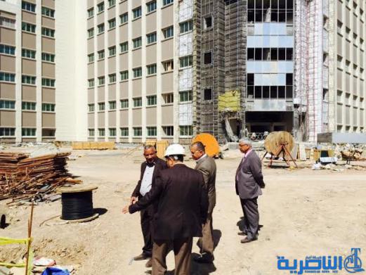 رجال الاعمال اطلعوا على سير أعمال المستشفى التركي المؤمل انجازه في حزيران المقبل