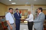 المدير العام يلتقي وفدا من جامعة ذي قار