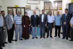 رئيس لجنة التخطيط الاستراتيجي والاستثمار في مجلس المحافظة تزور اتحاد رجال اعمال ذي قار