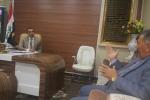رئيس المركز الاعلامي الثقافي العراقي واسس التعاون المشترك