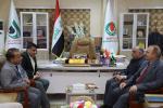 المدير العام لشركة نفط ذي قار استقبل اليوم وفدي جامعة العين وهيأة الحشد الشعبي.