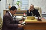 شركة نفط ذي قار وزعت اليوم  مبالغا مالية على المزارعين المستحقين للتعويضات