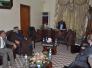 الخاقاني يستقبل شيخ عشائر ال غزي ورئيس هيئة استثمار ذي قار