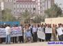 موظفو وزارة التجارة في ذي قار يعتصمون للمطالبة بتحسين الرواتب – تقرير مصور-