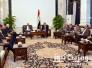 المالكي يتفق مع الوفد الكردي على ضرورة التهدئة ومواصلة الحوار