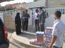 زيارة عضو مجلس المحافظة هدية الخيكاني طلبة الوقف الشيعي في قضاء الجبايش
