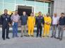 السيد مدير العلاقات العامة  في شركة نغط الجنوب يزور حقل  الغراف