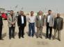 رجال أعمال ذي قار زاروا موقع تينا السكني ودعوا الجامعة للتعاون معهم لتنفيذ مشروعهم