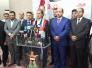 خلال مؤتمر صحفي ، محافظ ذي قار يدعو الحكومة لتبني خطة لتأهيل البنى التحتية للأهوار والاثار