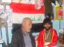 ) ..مهندسو ذي قار تفقدوا جرحى الحشد الشعبي وطمأنوا على صحتهم