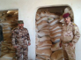 الاستخبارات العسكرية: ضبط مخزن كبير لداعش في القائم يضم 3000 كيس من اليوريا