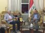 وزير الشباب والرياضة يلتقي محافظ ذي قار و يوعز بصرف رواتب موظفي الوزارة بعد انقطاعها 